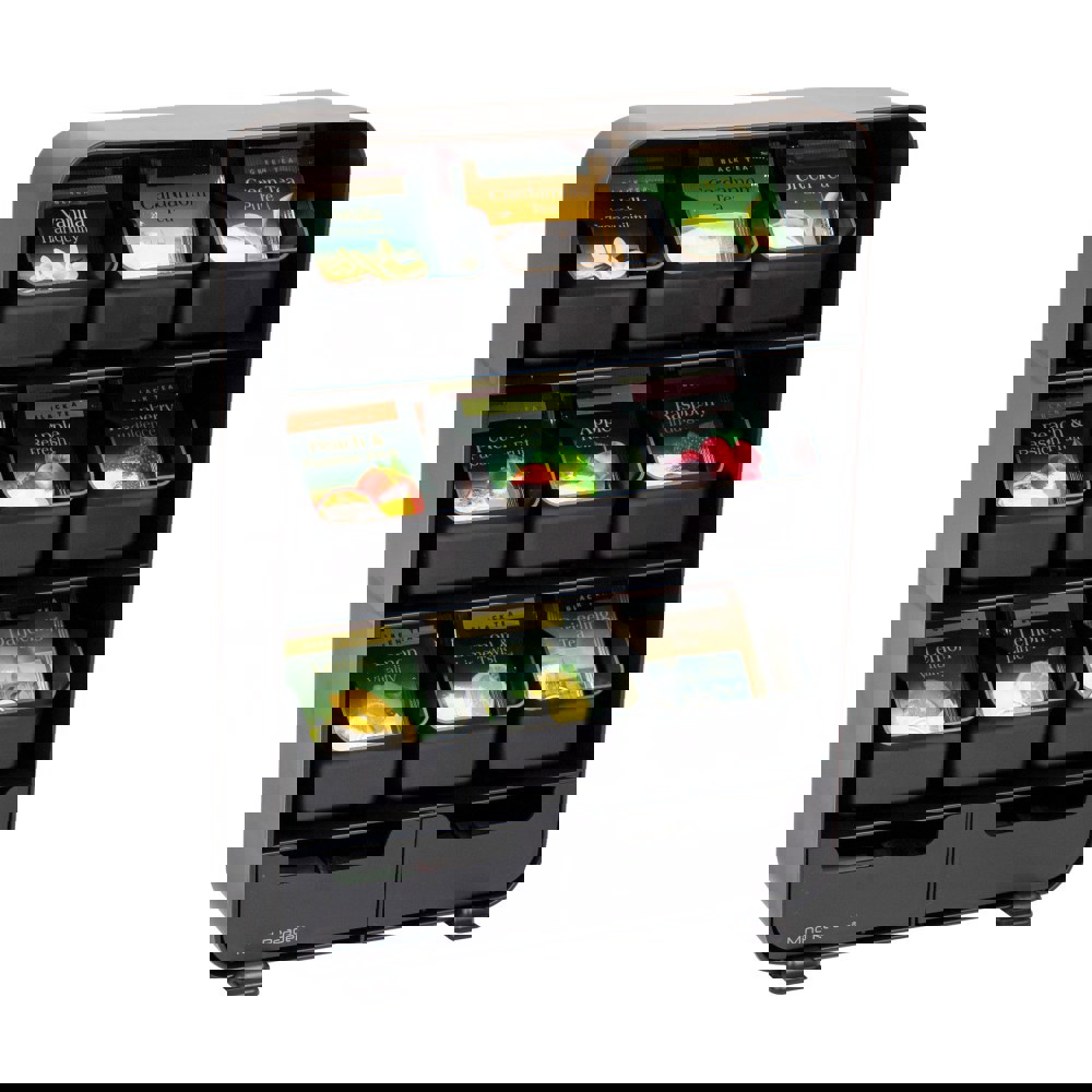 ORGANIZER,TEABAG,9DRWR,BK